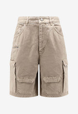Represent Bermuda Cargo Shorts Beige MLM10048625_OneColor_41114640