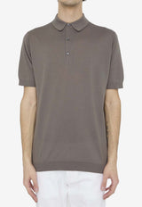 John Smedley Adrian Polo T-shirt Taupe ADRIAN--BEIGE MUSK