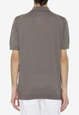 John Smedley Adrian Polo T-shirt Taupe ADRIAN--BEIGE MUSK