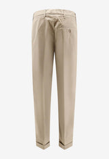 Aspesi Straight-Leg Chino Pants Beige 0107D02310047_Coloniale_54417930