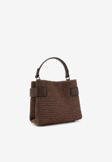 Brunello Cucinelli Essence Riding Leather Top Handle Bag Brown MB3DD2499C170_TESTADIMORO_58257005