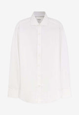 Brunello Cucinelli Buttoned Formal Shirt White MA6970028C001_White_58257009
