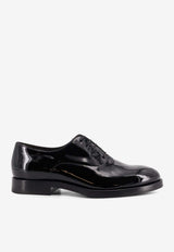 Brunello Cucinelli Patent Leather Oxford Shoes Black MZUSUMC937C101_Black_58257011