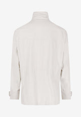 Brunello Cucinelli High-Collar Quilted Down Jacket Off-white MZ4266578C1849_OFFWHITESABBIA_58257031