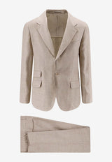 Brunello Cucinelli Double-Breasted Wool Suit Beige MZ403LDWHC042_Rope_58257039