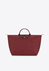 Longchamp Large Le Pliage Green Travel Bag Burgundy L1624919/S_LONG-P98