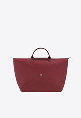 Longchamp Large Le Pliage Green Travel Bag Burgundy L1624919/S_LONG-P98