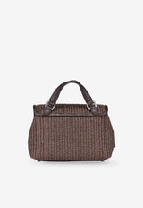 Zanellato Baby Postina Wicker Shoulder Bag Brown 0709002030000Z0244_OneColor_44130333