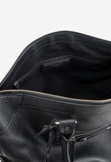 Balenciaga Le City Business Leather Bag Black 8660452ACFO1000_BLACK_48028964
