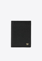Tom Ford TF Logo Grained Leather Cardholder Black YM279LCL081G/T_TOM-NAA