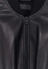 Balenciaga Sleeveless Leather Jacket Black 872003TUS111000_OneColor_44824510