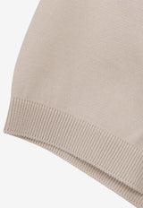 Loro Piana Ice Wish Knitted Polo T-shirt Beige FAP2470A0HL_OneColor_53281595