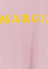 MM6 Maison Margiela Flocked Margie Print T-shirt Pink S62GD0212M20108224_OneColor_57986554