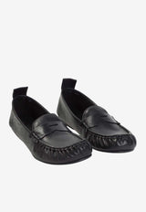 Nappa Leather Penny Loafers