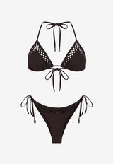 The Attico Il Primo High-Cut Bikini Dark Brown 260WBC00014PAA113AA204_Darkbrown_54017434