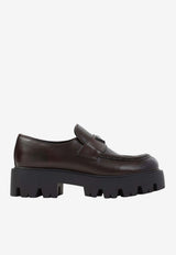 Stride Leather Penny Loafers