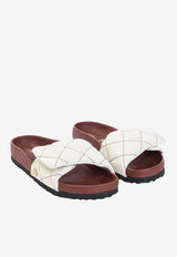 Sylt Quilted Nappa Leather Sandals