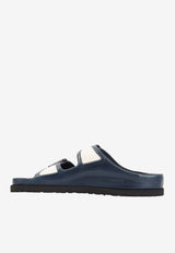 Arizona Two-Strap Canvas Sandals