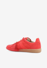 Maison Margiela Replica Leather Sneakers Red S57WS0517P7644T4417_OneColor_41114661