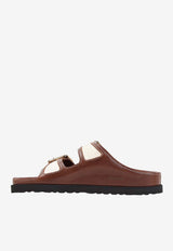 Arizona Two-Strap Canvas Sandals