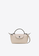 Longchamp XS Le Pliage Xtra Leather Handbag Cream 34205987/T_LONG-555