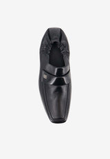 Balenciaga Palermo BB Logo Leather Loafers Black 866552WB1O21080_OneColor_44824361