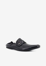 Balenciaga Palermo BB Logo Leather Loafers Black 866552WB1O21080_OneColor_44824361
