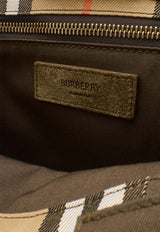 Burberry Trench Check Canvas Tote Bag Brown 8119072A1336_MILITARY/SAND_40017521