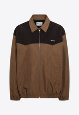 Miu Miu Vichy Check Blouson Jacket Brown ML1509OOO19OS/T_MIU-F0QB7
