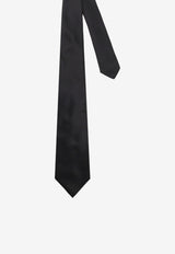 Kiton Ciro Paone Classic Silk Tie Black UCRVKRC0720101_Red_42176727