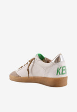 Golden Goose DB Ball-Star Low-Top Sneakers White GMF00117F00816310414_WHITE BEIGE SILVER_65982905