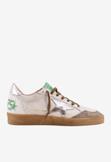 Golden Goose DB Ball-Star Low-Top Sneakers White GMF00117F00816310414_WHITE BEIGE SILVER_65982905