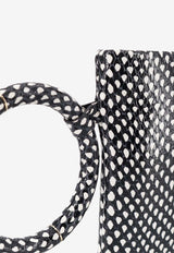Tom Ford Aura Snakeskin Print Leather Clutch Bag Monochrome L1925LCL610PNWD_Blackwhite_40468808