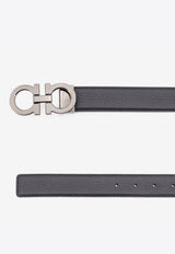 Ferragamo Reversible Leather Gancini Belt Black 670574786347NERONEWCOGNAC_Neronewcognac_67481173