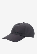 Kiton Ciro Paone Logo Nylon Baseball Cap Black UCPL022K0217L03NERO_Black_70013790