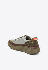 Chloé Nama Low-Top Sneakers Green CH26A00RYP/T_CHLOE-23Q