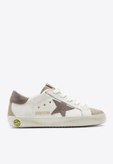 Golden Goose DB Kids Girls Super-Star Leather Low-Top Sneakers Beige GYF00102F008662/T_GOLDE-12513