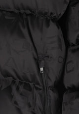 Balenciaga Logo Jacquard Puffer Jacket Black 850845TTQ131000_BLACK_70040310