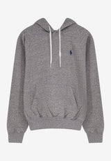 Polo Ralph Lauren Embroidered Logo Hooded Sweatshirt Gray 211971698004_DARKVINTAGEHEATHER_70027105