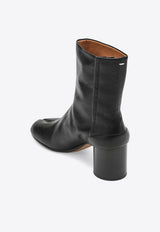 Maison Margiela Tabi 60 Leather Ankle Boots Black S58WU0246P3753/T_MARGI-T8013