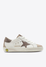 Golden Goose DB Kids Girls Super-Star Leather Low-Top Sneakers White GJF00102F008662/T_GOLDE-12513