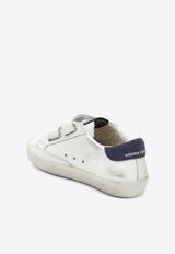 Golden Goose DB Kids Boys Old School Leather Sneakers White GTF00111GF000418/T_GOLDE-10304