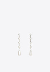 Self-Portrait Pearl Droplet Earrings Pearl PF26632EPPEARL_PEARL_70014526