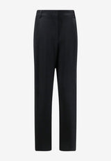 Stella McCartney Straight-Leg Satin Pants Black 6440243FU3021000_BLACK_70014683