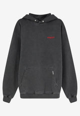 Represent Owners Club Distressed Hooded Sweatshirt Gray OCM4111302_washed black_70014132