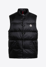 Moncler Verith Short Down Vest Blue 1A00004599Q0/T_MONCL-780