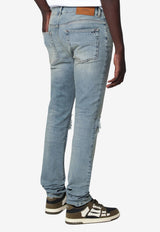 Amiri MX1 Distressed Jeans Blue AMBMJE1152DE/T_AMIRI-497