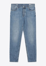 Brunello Cucinelli Washed Straight-Leg Jeans Blue M0Z37D3210DE/T_CUCIN-C1470