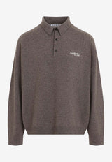 Wool Polo Sweater