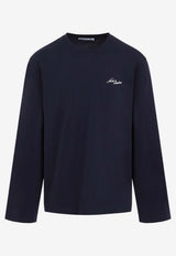 Logo Print Long-Sleeved T-shirt